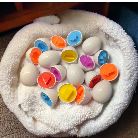 Lernspielzeug - Eier matching Spiel